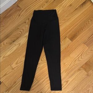 Black aerie cross over legging